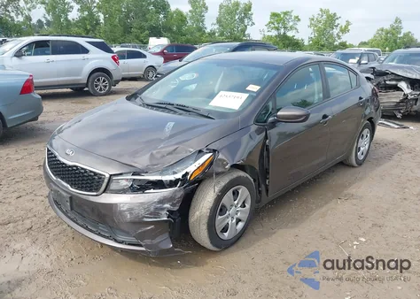2017 Kia Forte Lx z USA, uszkodzony, nr VIN 3KPFL4A72HE148805
